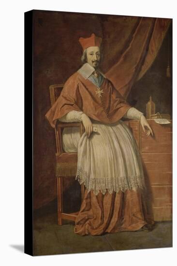 Le cardinal de Richelieu-Philippe De Champaigne-Premier Image Canvas