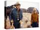 Le Cavalier electrique THE ELECTRIC HORSEMAN by SydneyPollack with Robert Redford and Jane Fonda, 1-null-Stretched Canvas