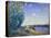 Le Chemin Au Bord De L'eau a Sahurs Painting by Alfred Sisley (1839-1899) 1894 Sun. 0,8X1 M Rouen,-Alfred Sisley-Premier Image Canvas