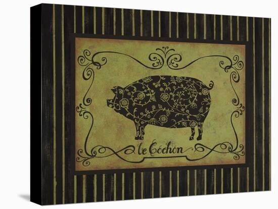 le Cochon-Sophie Devereux-Stretched Canvas