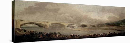 Le décintrement du pont de Neuilly, le 22 septembre 1772-Hubert Robert-Premier Image Canvas