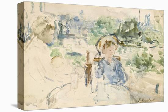 Le déjeuner à la campagne, 1879-Berthe Morisot-Premier Image Canvas