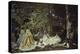 Le Dejeuner Sur L'Herbe, 1866-Claude Monet-Premier Image Canvas