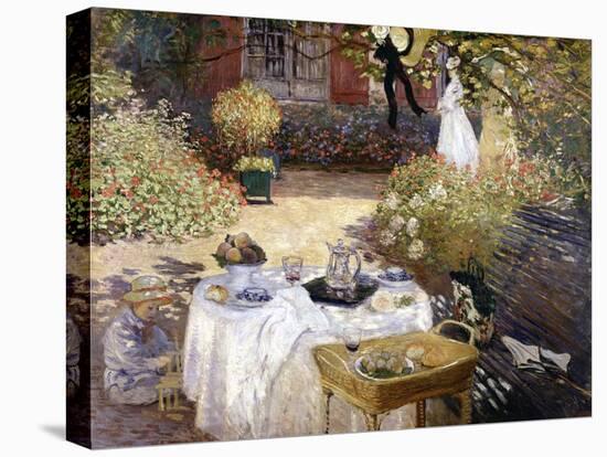 Le Déjeuner-Claude Monet-Premier Image Canvas