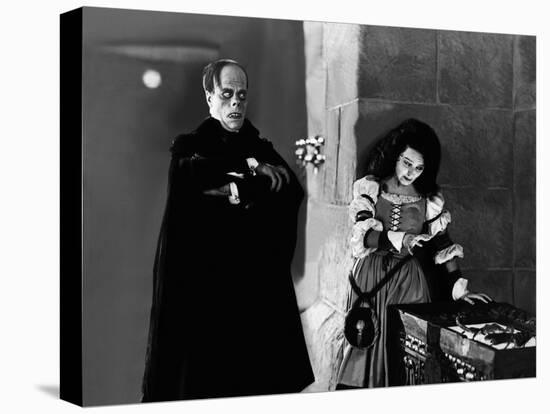 Le fantome by l' opera PHANTOM OF THE OPERA by RupertJulian and LonChaney with Lon Chaney Sr. and M-null-Stretched Canvas