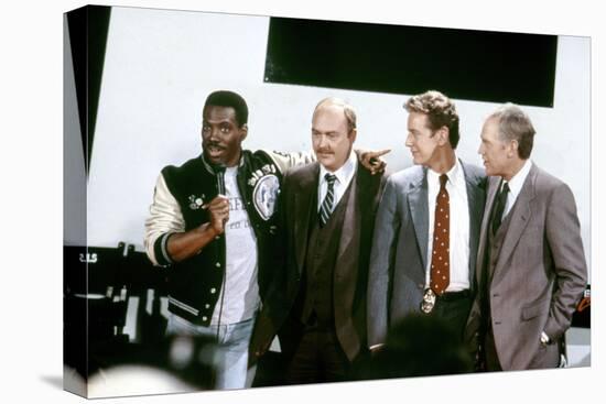 Le Flic by Beverly Hills II by Tony Scott with Eddie Murphy, John Ashton, Judge Reinhold and Ronny-null-Stretched Canvas