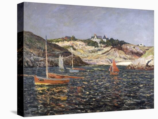 Le Fond du Port du Goulphar, Belle-Isle en Mer, 1909-Maxime Emile Louis Maufra-Premier Image Canvas