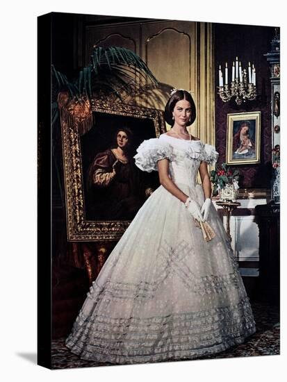 LE GUEPARD, 1963 par LUCHINO VISCONTI with Claudia Cardinale (photo)-null-Stretched Canvas