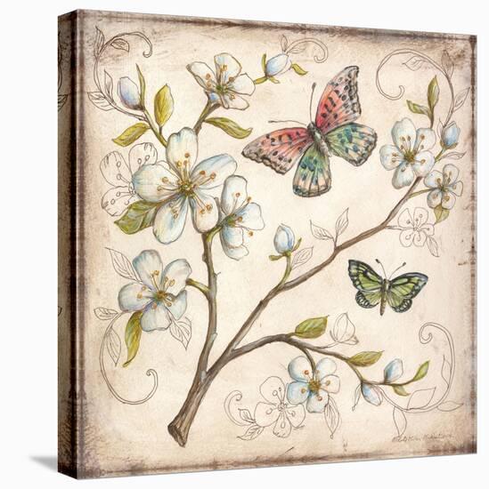 Le Jardin Butterfly III-Kate McRostie-Stretched Canvas