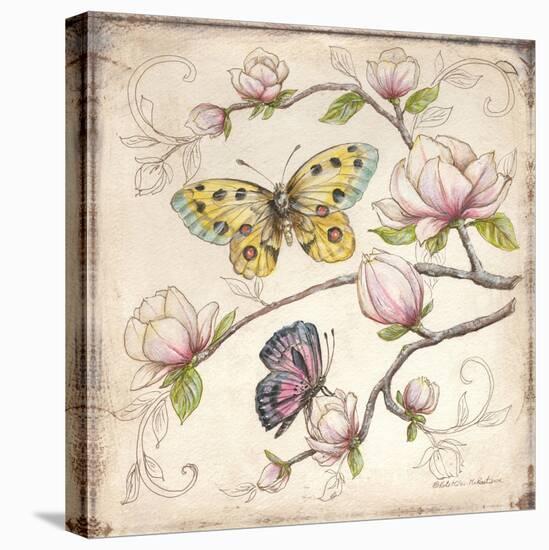 Le Jardin Butterfly IV-Kate McRostie-Stretched Canvas