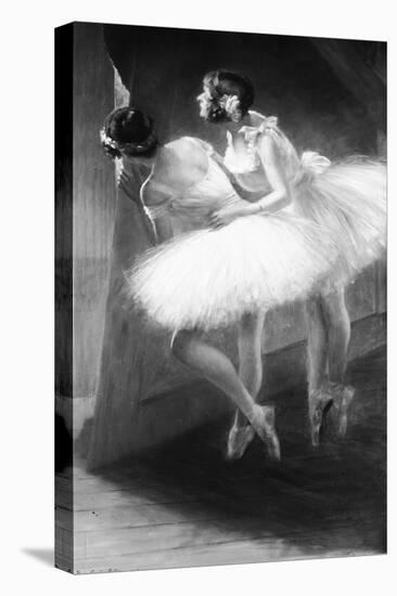 Le Jour de l'examen (danseuses)-François Vizzavona-Premier Image Canvas