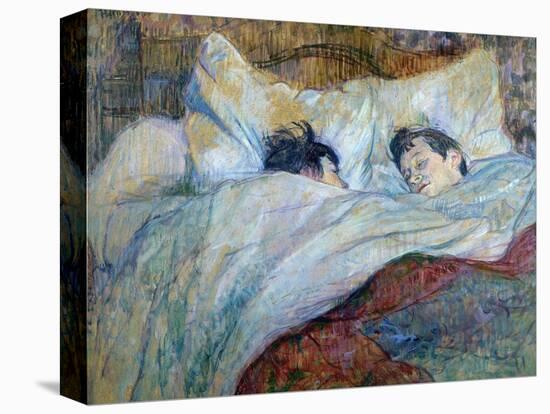 Le Lit-Henri de Toulouse-Lautrec-Premier Image Canvas