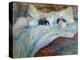 Le Lit-Henri de Toulouse-Lautrec-Premier Image Canvas