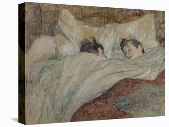 Le lit-Henri de Toulouse-Lautrec-Premier Image Canvas