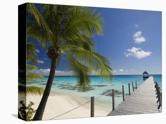 Le Maitai Dream Hotel, Fakarawa, Tuamotu Archipelago, French Polynesia, Pacific Islands, Pacific-Sergio Pitamitz-Premier Image Canvas