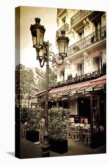 Le Metro Restaurant, Left Bank, Paris, France-Russ Bishop-Premier Image Canvas