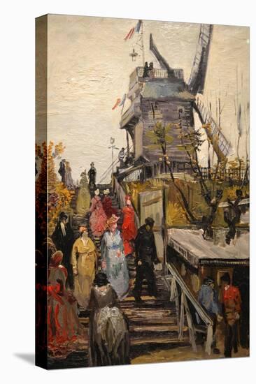 Le Moulin De Blute-Fin-Vincent van Gogh-Premier Image Canvas