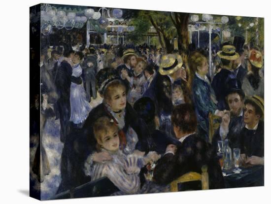 Le Moulin de la Galette, c.1876-Pierre-Auguste Renoir-Premier Image Canvas