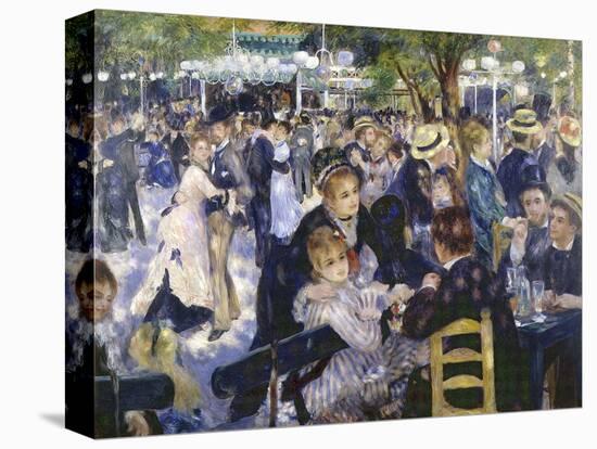 Le Moulin de la Galette-Pierre-Auguste Renoir-Premier Image Canvas