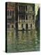 Le Palais Dario, Venise, 1908-Claude Monet-Premier Image Canvas