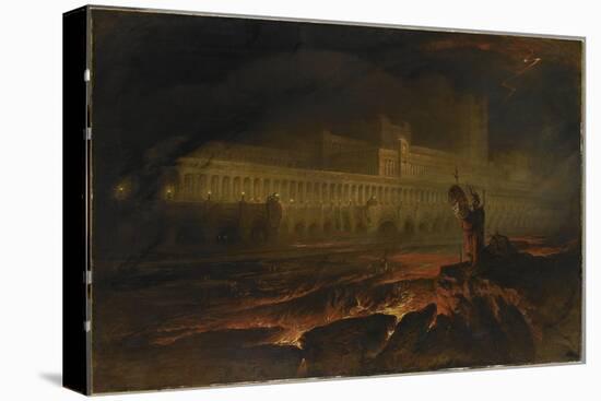 Le Pandemonium (Milton, Paradise Lost)-John Martin-Premier Image Canvas