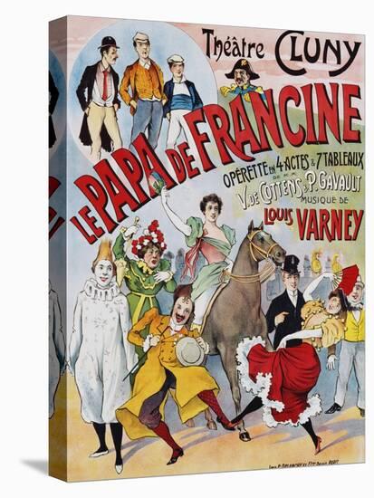 Le Papa De Francine Poster-null-Premier Image Canvas