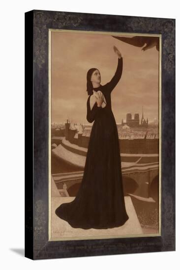 Le Pigeon-Pierre Puvis de Chavannes-Premier Image Canvas