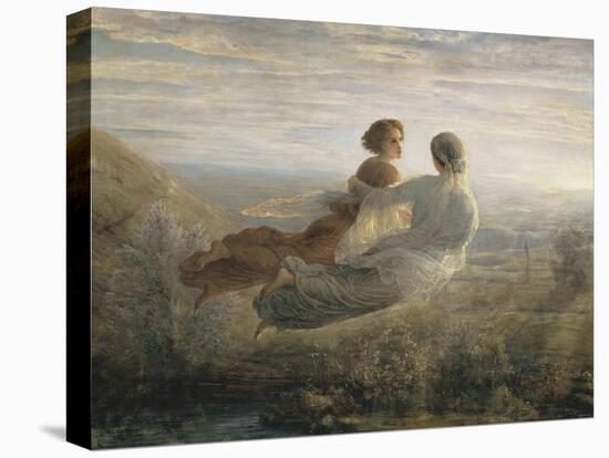 Le Poème de l'âme. Le vol de l'Âme-Louis Janmot-Premier Image Canvas