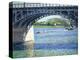 Le Pont D'Argenteuil Et La Seine, Ca. 1883-Gustave Caillebotte-Premier Image Canvas