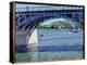 Le Pont D'argenteuil Painting by Gustave Caillebotte (1848-1894) 1883 Sun. 0,79X0,63 M Private Coll-Gustave Caillebotte-Premier Image Canvas