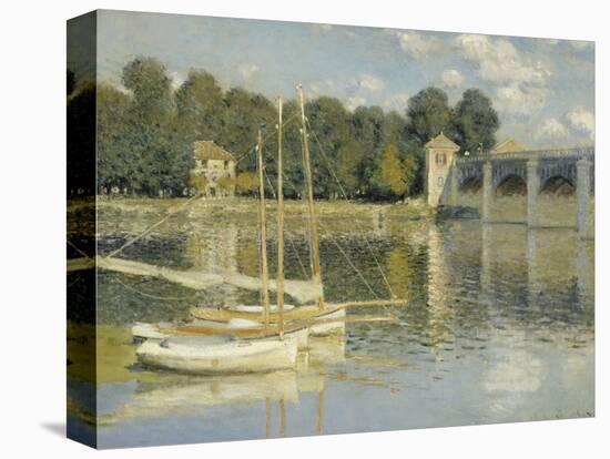 Le pont d'Argenteuil-Claude Monet-Premier Image Canvas