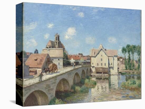 Le Pont de Moret-Alfred Sisley-Premier Image Canvas