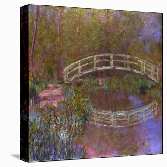 Le Pont Japonais Dans le Jardin de Monet-Claude Monet-Premier Image Canvas