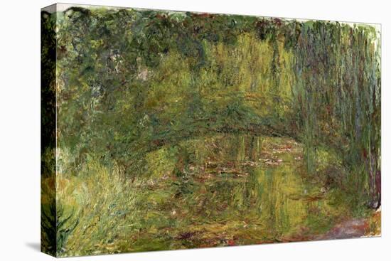 Le Pont Japonais (Japanese Bridg)-Claude Monet-Premier Image Canvas