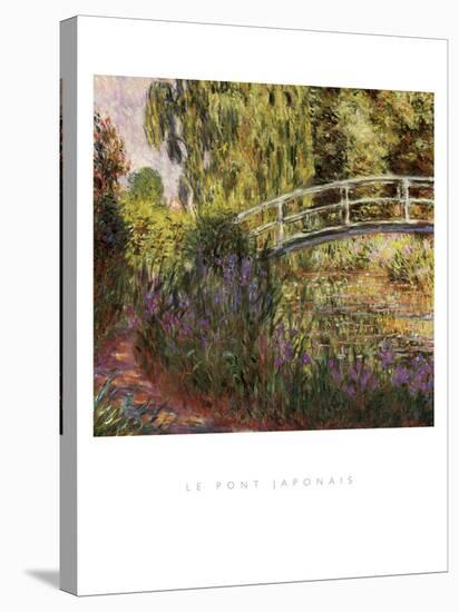 Le Pont Japonais-Claude Monet-Stretched Canvas