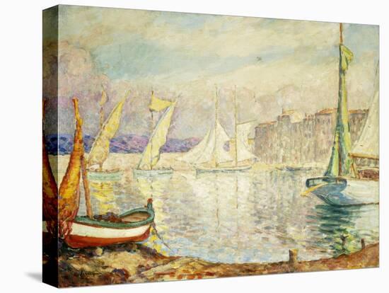 Le Port de Saint Tropez-Henri Lebasque-Premier Image Canvas