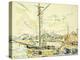 Le Port de Saint-Tropez-Paul Signac-Premier Image Canvas