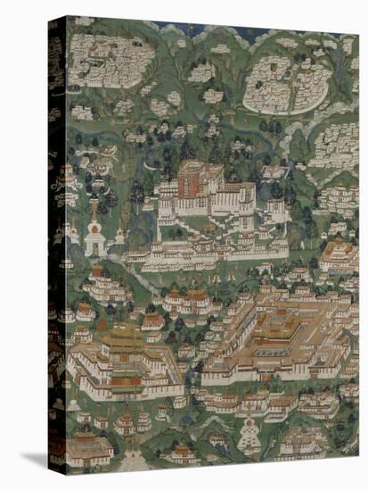 Le Potala et les principaux monuments du Tibet central-null-Premier Image Canvas