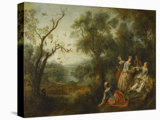 Le Printemps-Nicolas Lancret-Premier Image Canvas