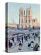 Le Quai St. Michel and Notre Dame, 1901-Maximilien Luce-Premier Image Canvas