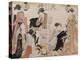 Le quartier de Nakasu-Torii Kiyonaga-Premier Image Canvas