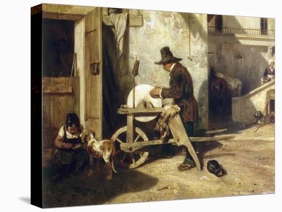 Le remouleur-Alexandre Gabriel Decamps-Premier Image Canvas