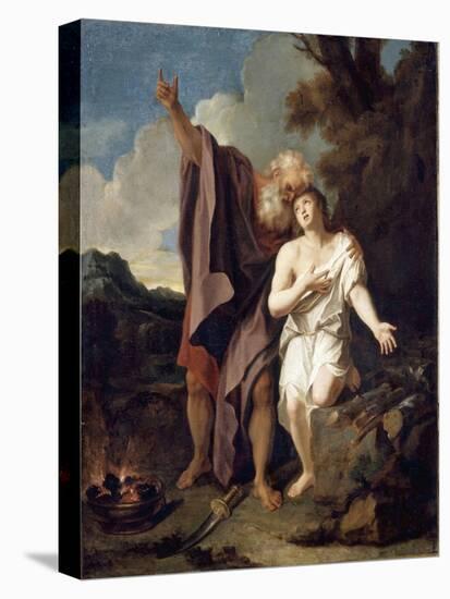 Le Sacrifice d'Abraham-Antoine Coypel-Premier Image Canvas