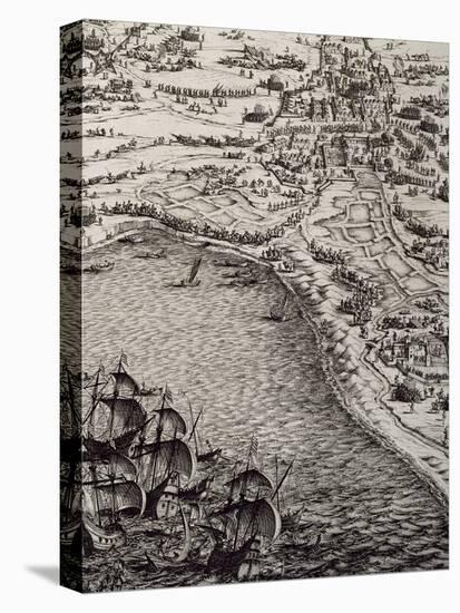 Le Siège de La Rochelle : planche FG-Jacques Callot-Premier Image Canvas