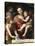 Le Sommeil de l'Enfant Jésus, ou la Vierge tenant l'Enfant Jésus endormi, a-Bernardino Luini-Premier Image Canvas