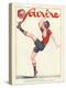 Le Sourire, Football Soccer Glamour Magazine, France, 1927-null-Premier Image Canvas