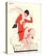 Le Sourire, Seasons, Autumn Womens Magazine, France, 1920-null-Premier Image Canvas