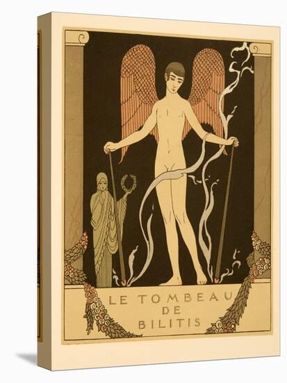 Le Tombeau De Bilitis, Illustration from Les Chansons De Bilitis, by Pierre Louys, Pub. 1922 (Pocho-Georges Barbier-Premier Image Canvas
