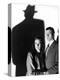 Le Troisieme Homme THE THIRD MAN by Carol Reed with Alida Valli and Joseph Cotten, 1949 (b/w photo)-null-Stretched Canvas
