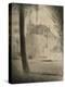 Le Tronc d'arbre et la maison-Georges Seurat-Premier Image Canvas